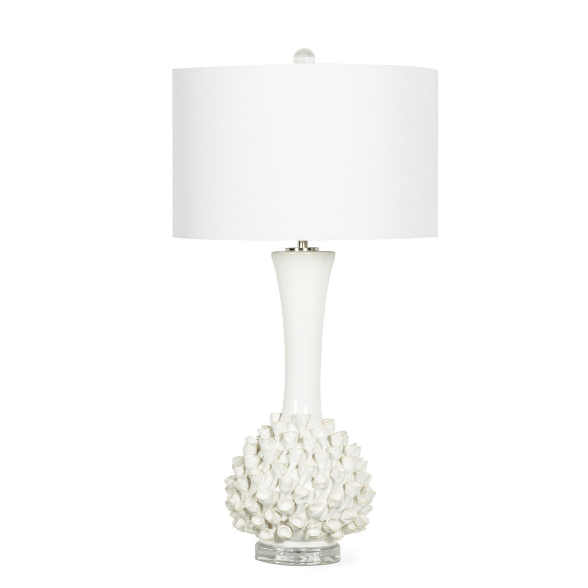 Regina Andrew One Light Table Lamp from the Lydia collection in White finish