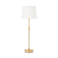 Regina Andrew - 13-1623 - One Light Buffet Lamp - Auburn - Gold Leaf