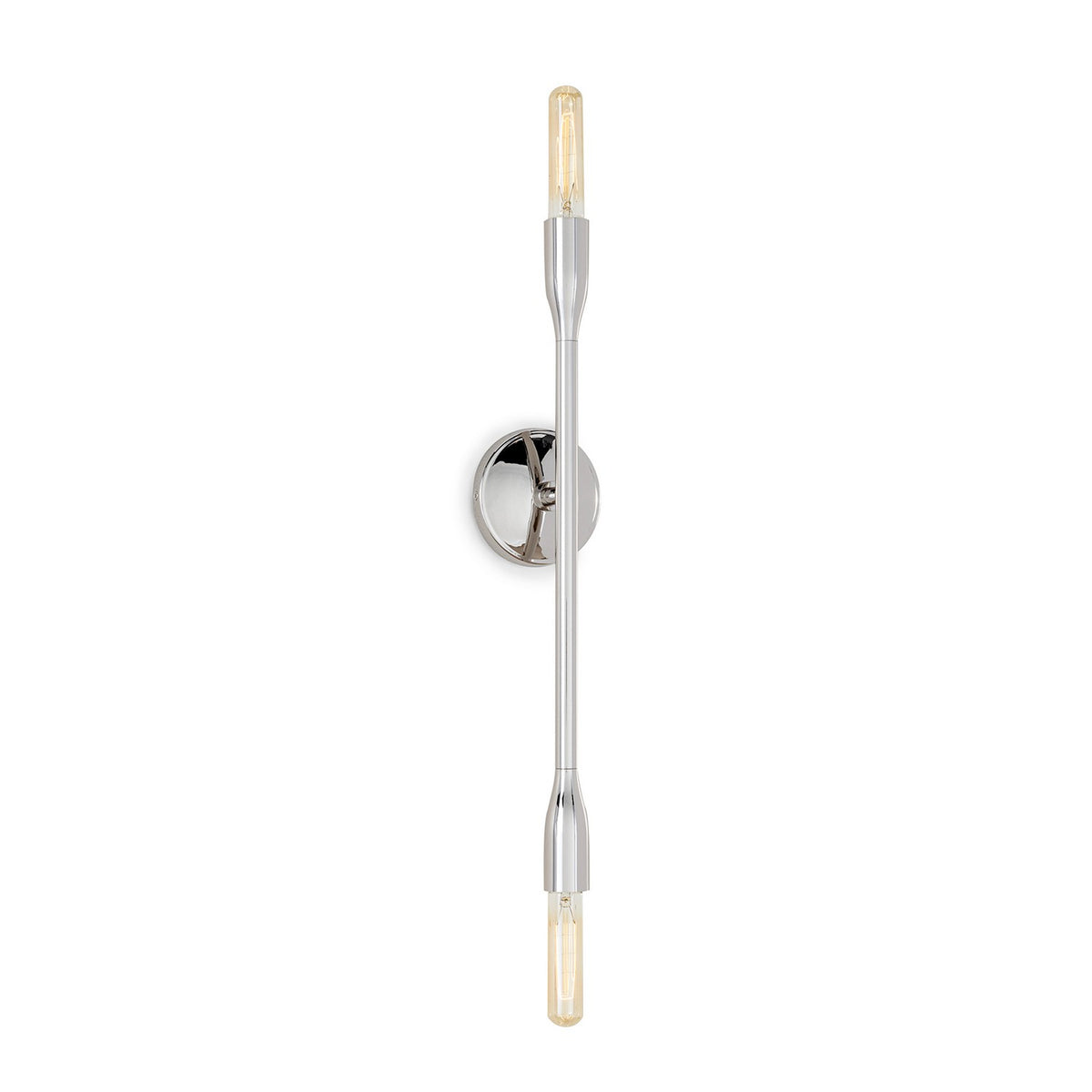 Regina Andrew Two Light Wall Sconce from the Cobra collection in Polished Nickel finish
