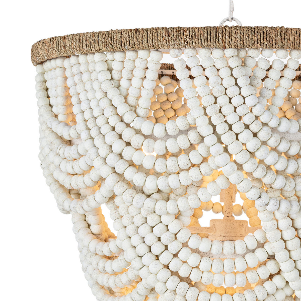 Regina Andrew - 16-1179WT - Six Light Chandelier - Lorelei - White