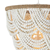 Regina Andrew - 16-1179WT - Six Light Chandelier - Lorelei - White