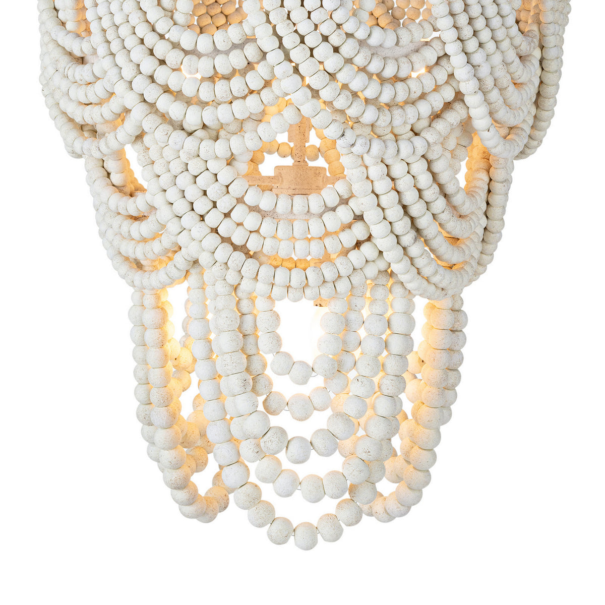 Regina Andrew - 16-1179WT - Six Light Chandelier - Lorelei - White