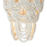 Regina Andrew - 16-1179WT - Six Light Chandelier - Lorelei - White