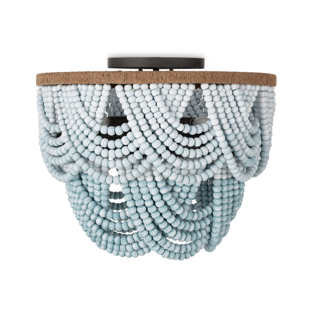 Regina Andrew - 16-1374 - Six Light Flush Mount - Ombre - Blue