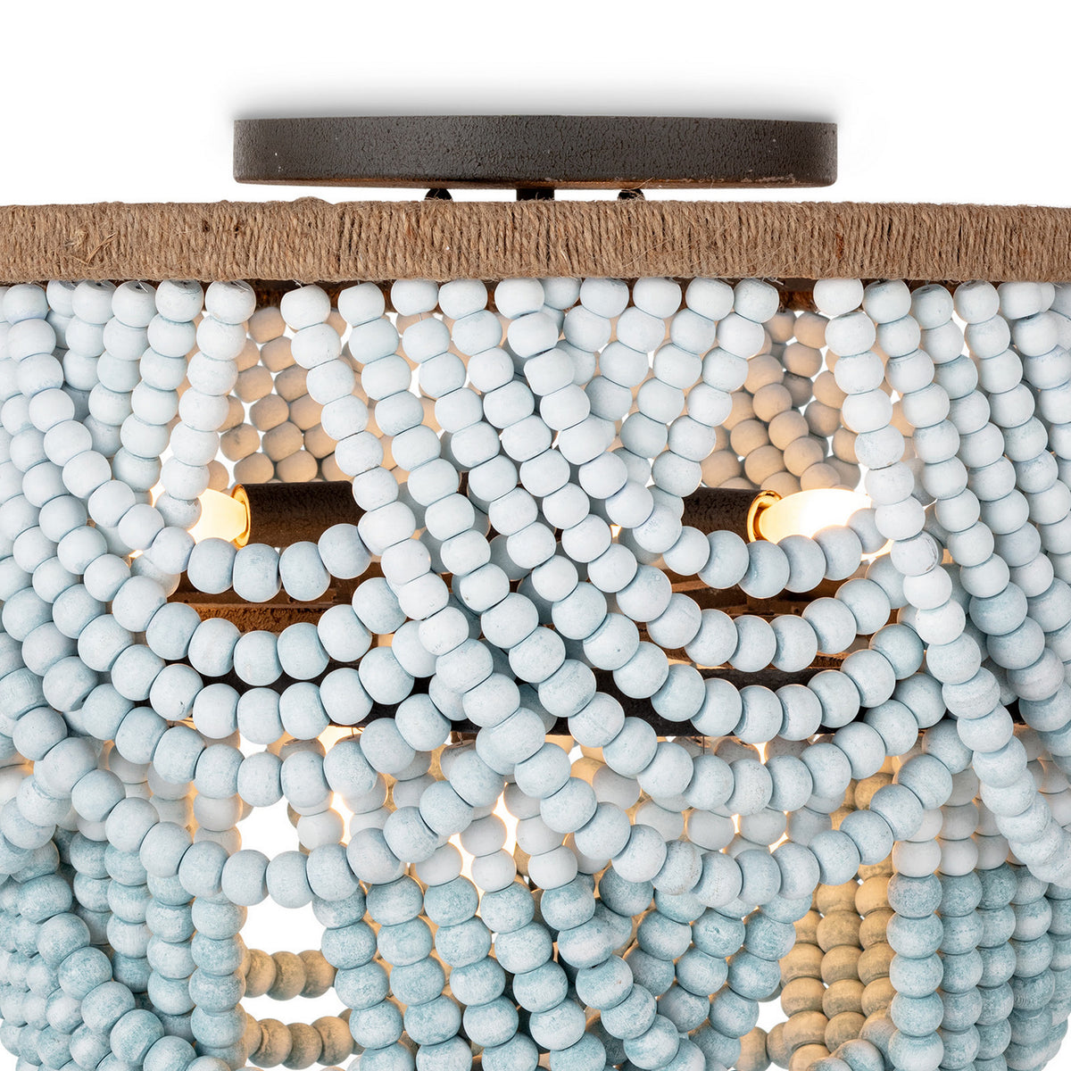 Regina Andrew - 16-1374 - Six Light Flush Mount - Ombre - Blue