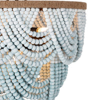 Regina Andrew - 16-1374 - Six Light Flush Mount - Ombre - Blue