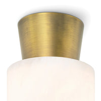 Regina Andrew - 16-1397NB - LED Flush Mount - Hazel - Natural Stone