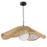 Regina Andrew - 16-1401 - One Light Pendant - Provence Cafe - Natural