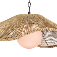 Regina Andrew - 16-1401 - One Light Pendant - Provence Cafe - Natural