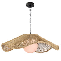Regina Andrew - 16-1401 - One Light Pendant - Provence Cafe - Natural