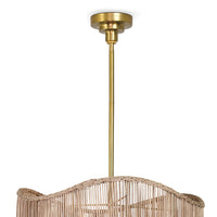 Regina Andrew - 16-1403NAT - One Light Pendant - Nimes - Natural
