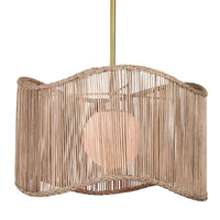 Regina Andrew - 16-1403NAT - One Light Pendant - Nimes - Natural