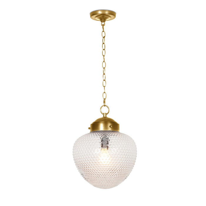 Regina Andrew One Light Pendant from the Sadie collection in Natural Brass finish