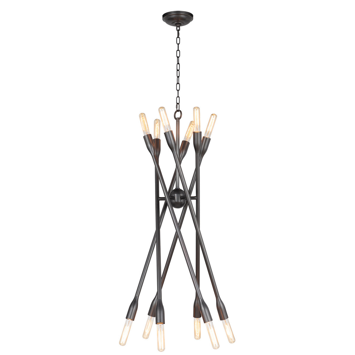 Regina Andrew - 16-1425ORB - 12 Light Chandelier - Cobra - Oil Rubbed Bronze
