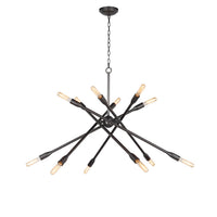 Regina Andrew - 16-1425ORB - 12 Light Chandelier - Cobra - Oil Rubbed Bronze