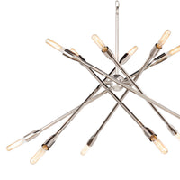 Regina Andrew - 16-1425PN - 12 Light Chandelier - Cobra - Polished Nickel