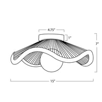 Regina Andrew - 16-1426 - LED Flush Mount - Provence Cafe - Natural