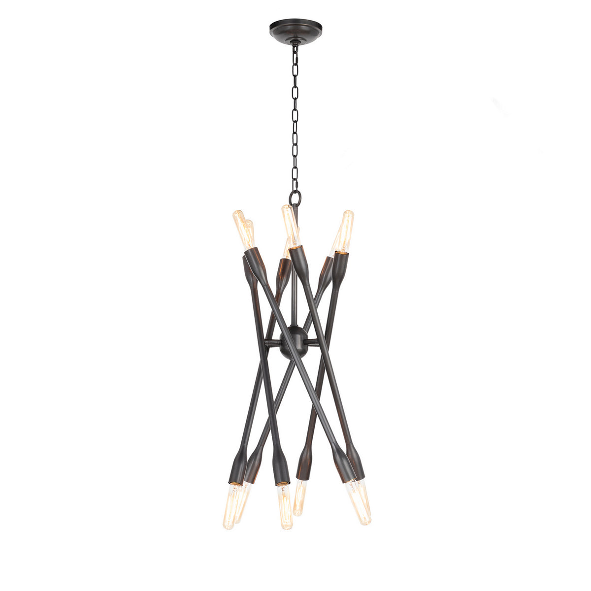 Regina Andrew - 16-1428ORB - 12 Light Chandelier - Cobra - Oil Rubbed Bronze