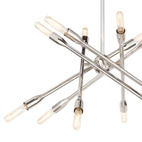 Regina Andrew - 16-1428PN - 12 Light Chandelier - Cobra - Polished Nickel
