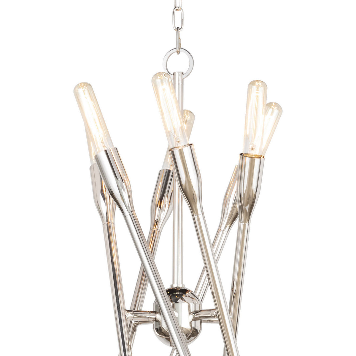 Regina Andrew - 16-1428PN - 12 Light Chandelier - Cobra - Polished Nickel