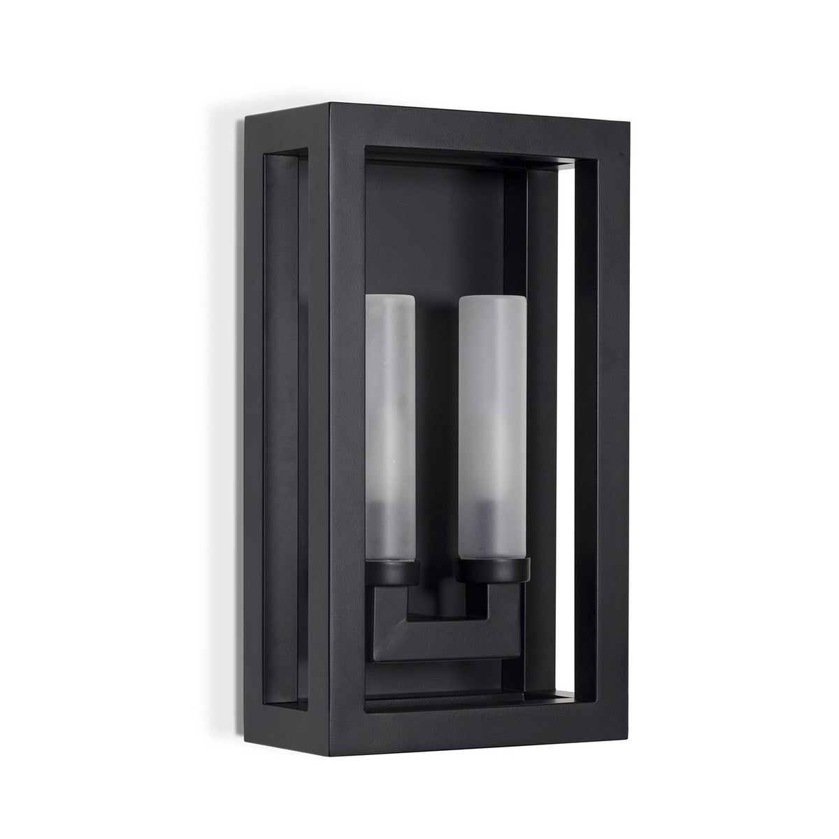 Regina Andrew - 17-1032 - Two Light Wall Sconce - Montecito - Black