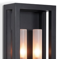 Regina Andrew - 17-1032 - Two Light Wall Sconce - Montecito - Black