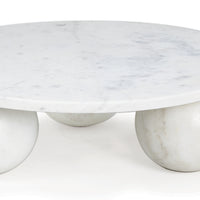 Regina Andrew - 20-1537WT - Marble Plate - Marlow - White