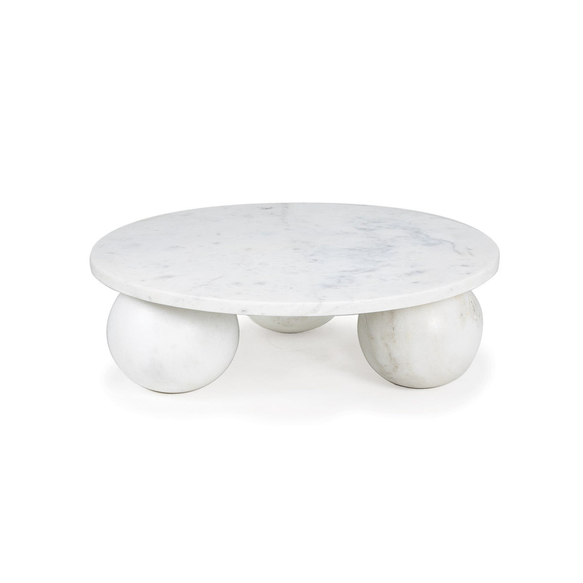Regina Andrew Marble Plate from the Marlow collection in White finish