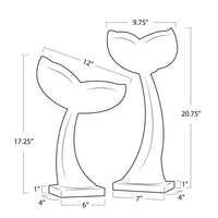 Regina Andrew - 20-1549 - Tail Pair - Whale - White