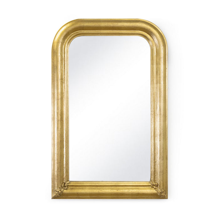 Regina Andrew Mirror from the Sasha collection in Gold Leaf finish