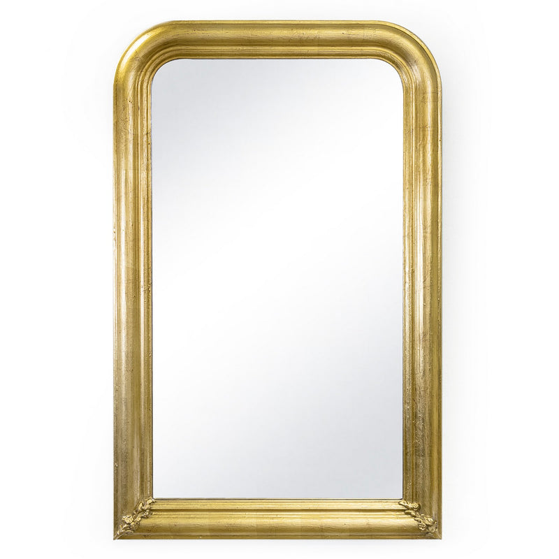 Regina Andrew Mirror from the Sasha collection in Gold Leaf finish