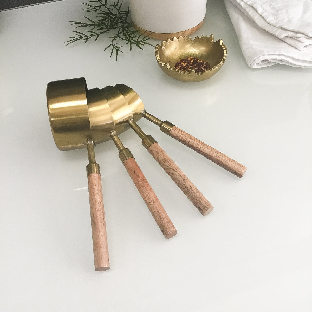 Design Shop Measuring Cup w/ Wood Handle