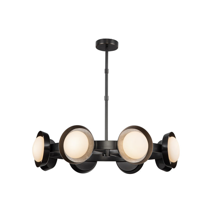 Alora LED Chandelier from the Alonso collection in Urban Bronze finish