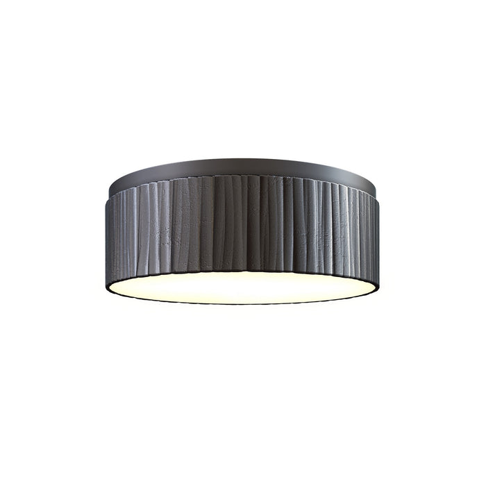 Alora LED Flush Mount from the Kensington collection in Urban Bronze|Vintage Brass finish