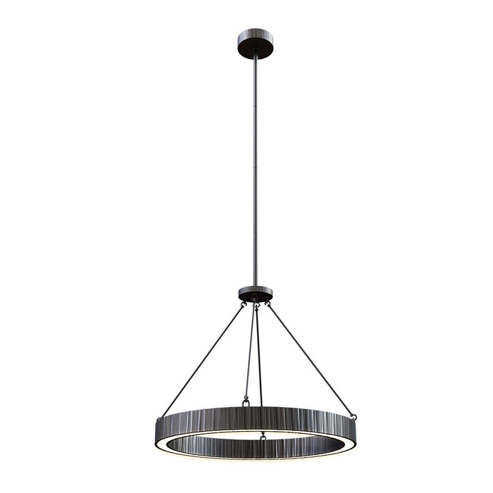 Alora LED Island Pendant from the Kensington collection in Urban Bronze|Vintage Brass finish