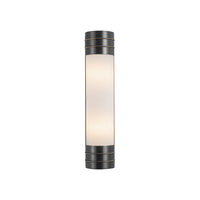 Alora Two Light Vanity from the Willard collection in Urban Bronze/Matte Opal Glass finish