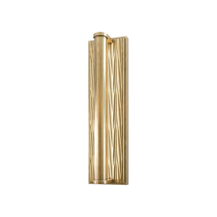 Alora LED Bathroom Fixture from the Kensington collection in Urban Bronze|Vintage Brass finish