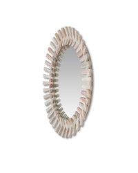 Currey and Company - 1000-0133 - Mirror - Diza - Whitewash