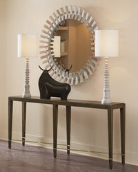Currey and Company - 1000-0133 - Mirror - Diza - Whitewash