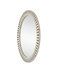 Currey and Company - 1000-0137 - Mirror - Arvi - Natural/Black
