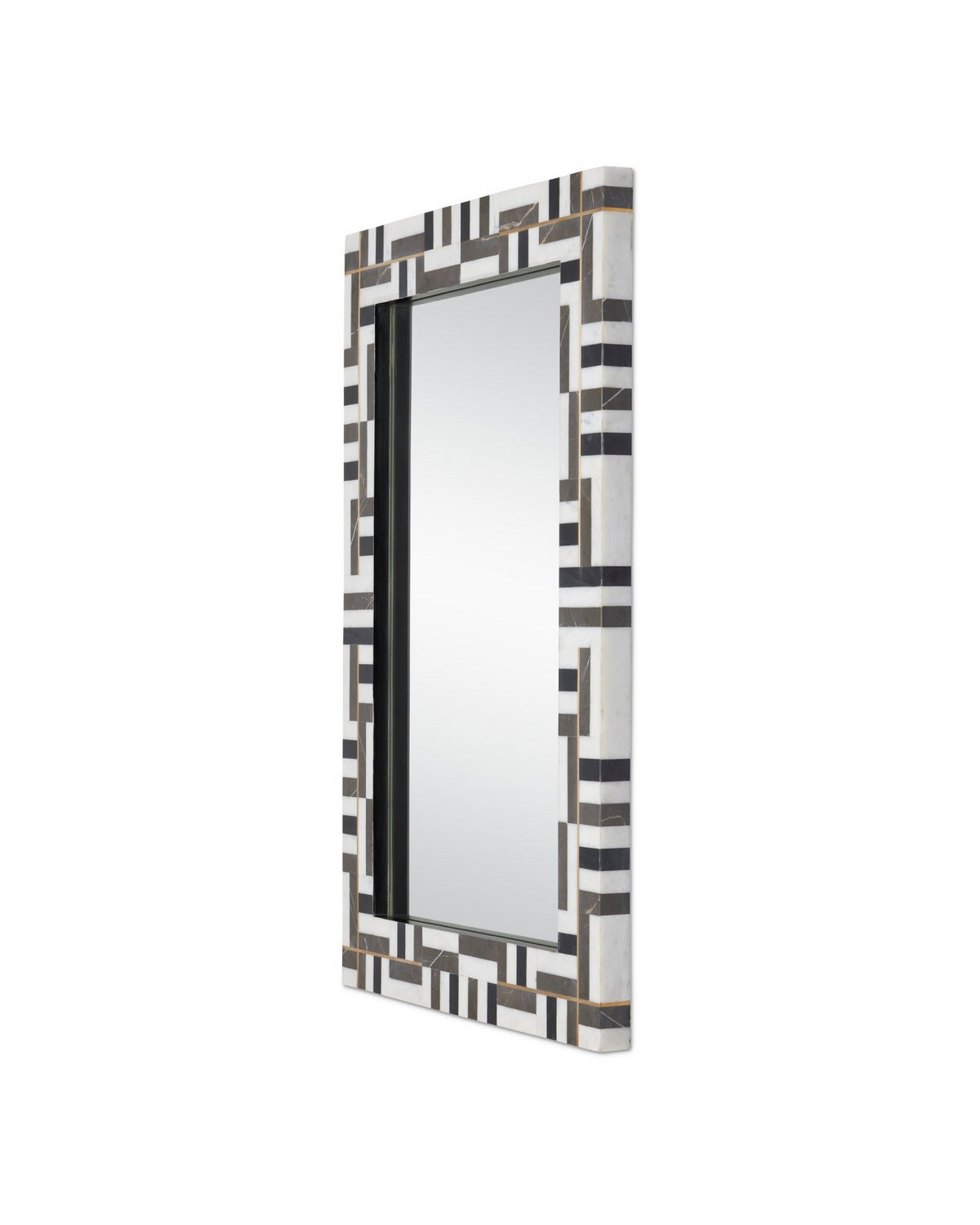 Currey and Company - 1000-0138 - Mirror - Gentry - Natural/Brass