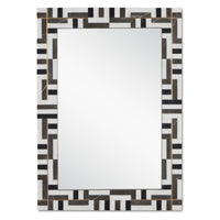 Currey and Company - 1000-0138 - Mirror - Gentry - Natural/Brass