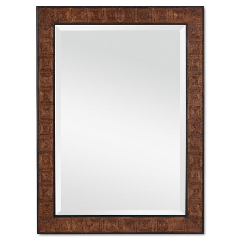 Currey and Company - 1000-0143 - Mirror - Dorian Collection - Kona/Black/Mirror
