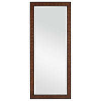 Currey and Company - 1000-0144 - Floor Mirror - Dorian - Kona/Black