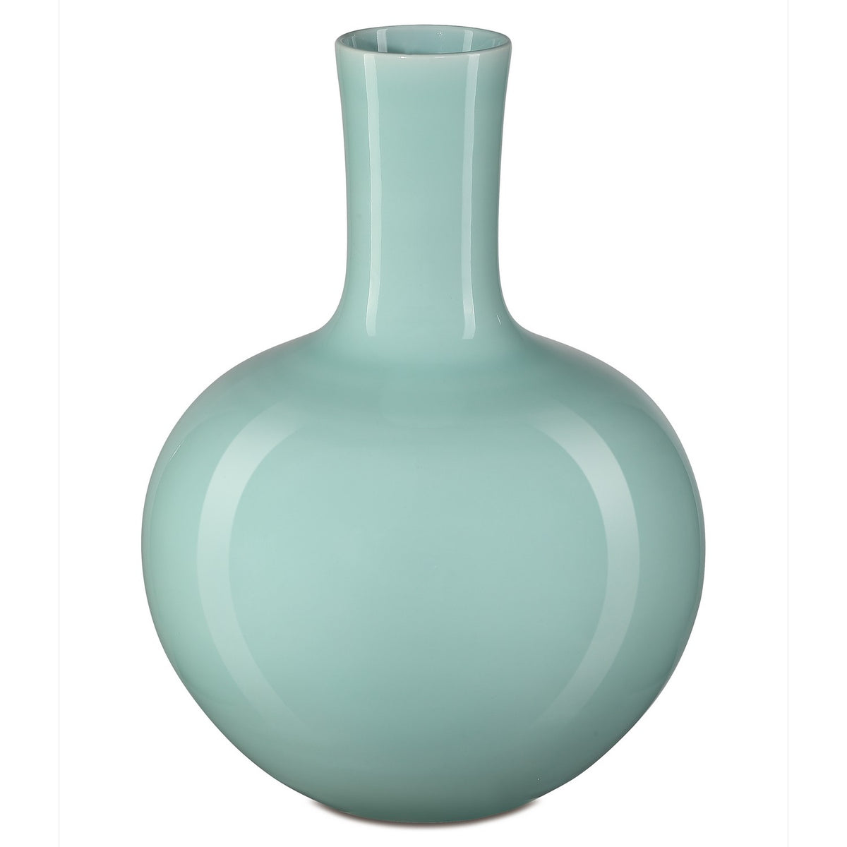 Currey and Company - 1200-0671 - Vase - Celadon - Celadon Green