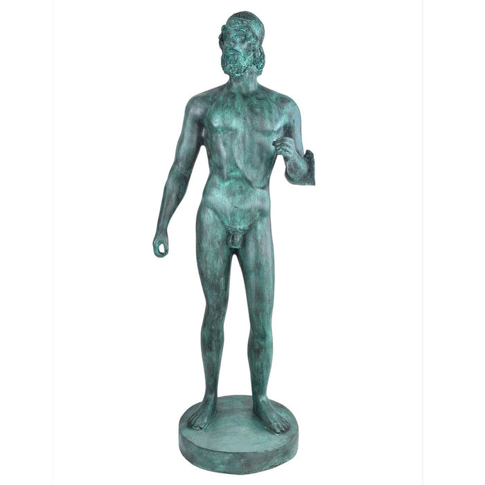 Currey and Company - 1200-0717 - Sculpture - Teal Green