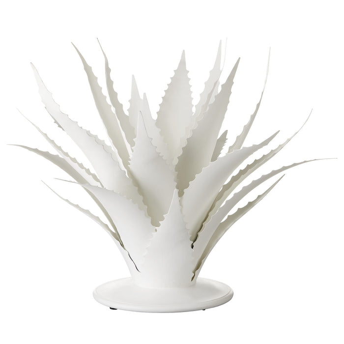 Currey and Company - 1200-0778 - Objet - Agave Collection - Gesso White