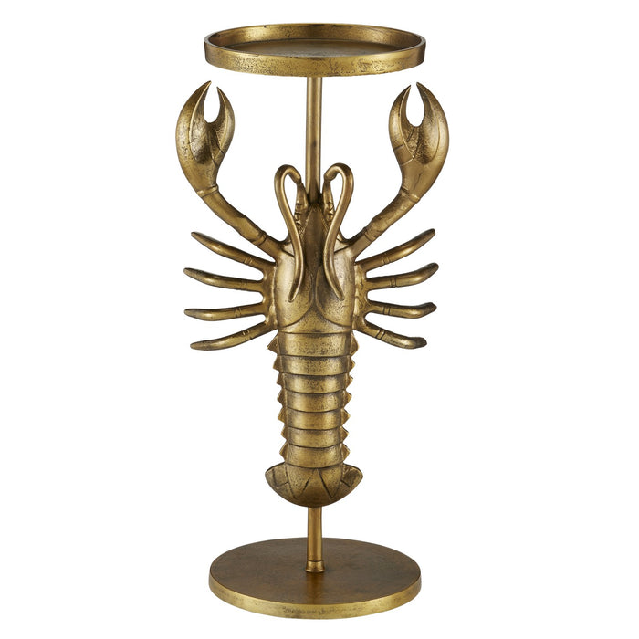 Currey and Company Drinks Table from the Georgetown collection in Antique Brass finish