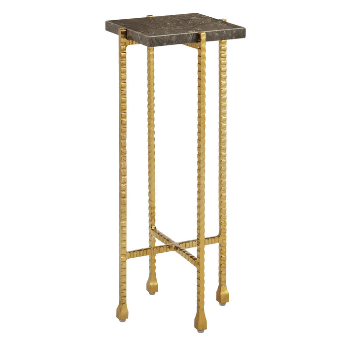 Currey and Company Drinks Table from the Flying collection in Natural/Gold finish