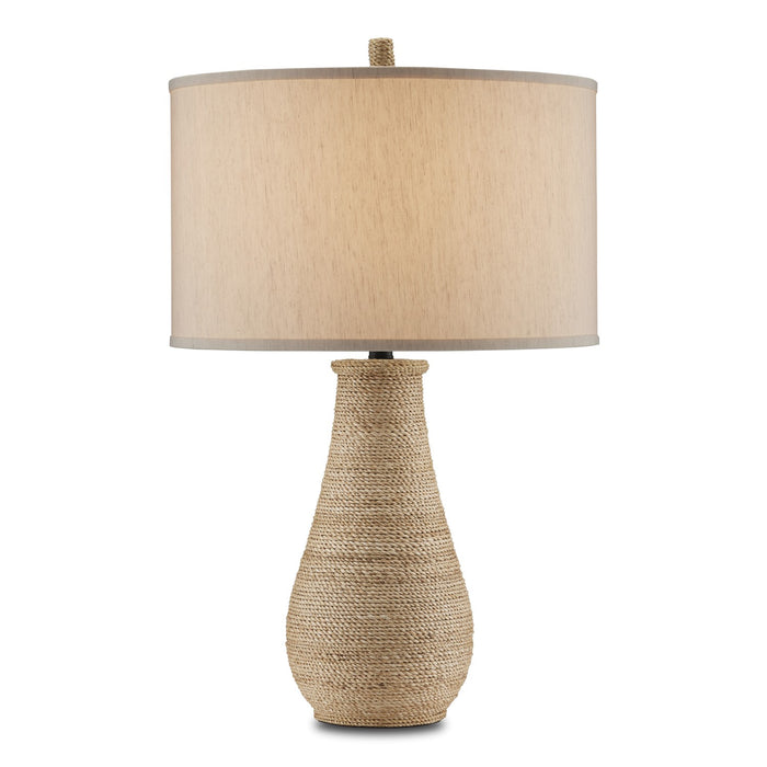 Currey and Company One Light Table Lamp from the Joppa collection in Natural finish